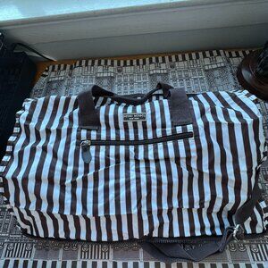 Henri Bendel Packable, Foldable Duffel Bag w Detachable Strap